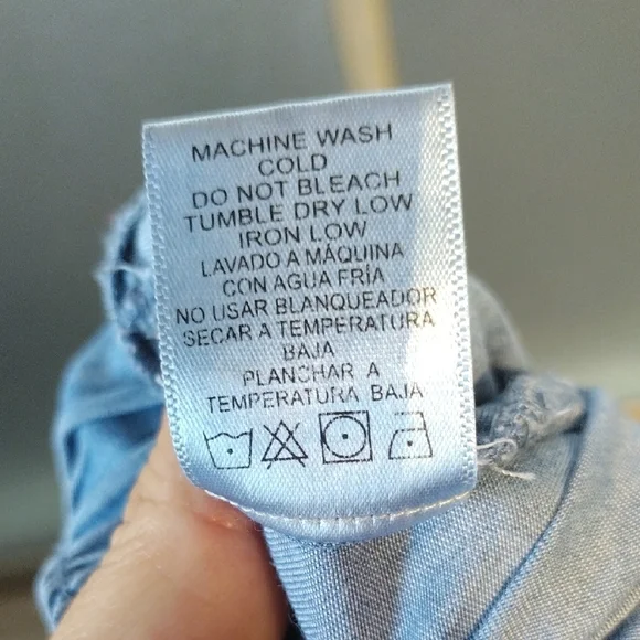 Love Tree Sky Blue Casual Pants - Picture 9 of 9